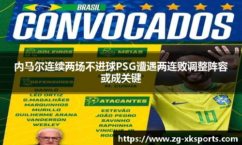 内马尔连续两场不进球PSG遭遇两连败调整阵容或成关键